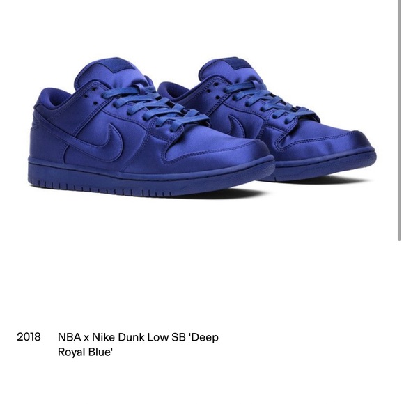 Nike Dunk Low SB ‘NBA’Deep Royal Blue. NWOT 9 men’s